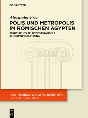 cover image of Polis und Metropolis im römischen Ägypten